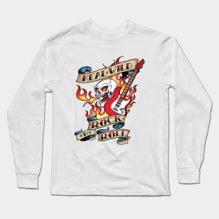 Real Wild Rock ‘n’ Roll Tattoo Long Sleeve T-Shirt